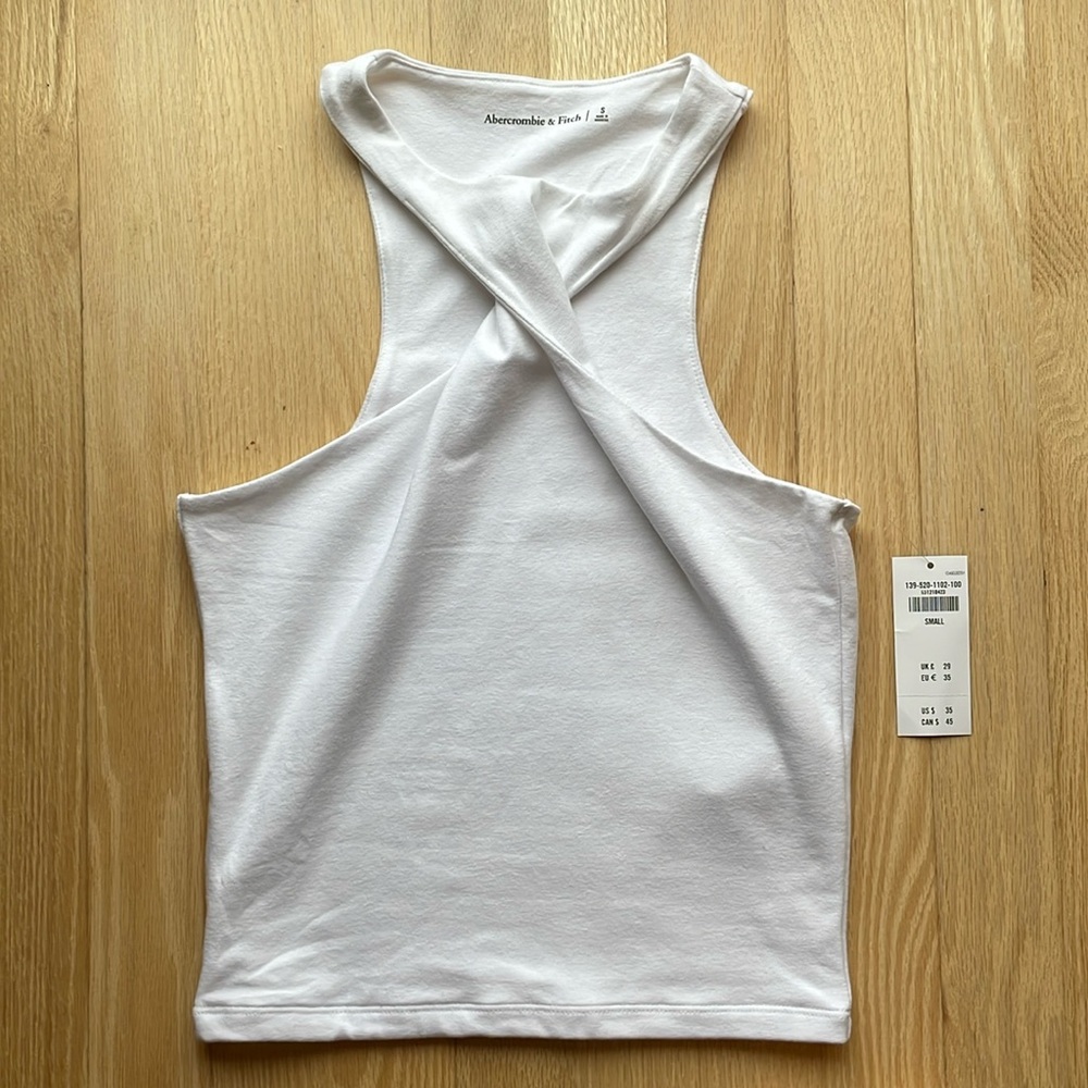 Abercrombie Double Layered Twist Front Tank